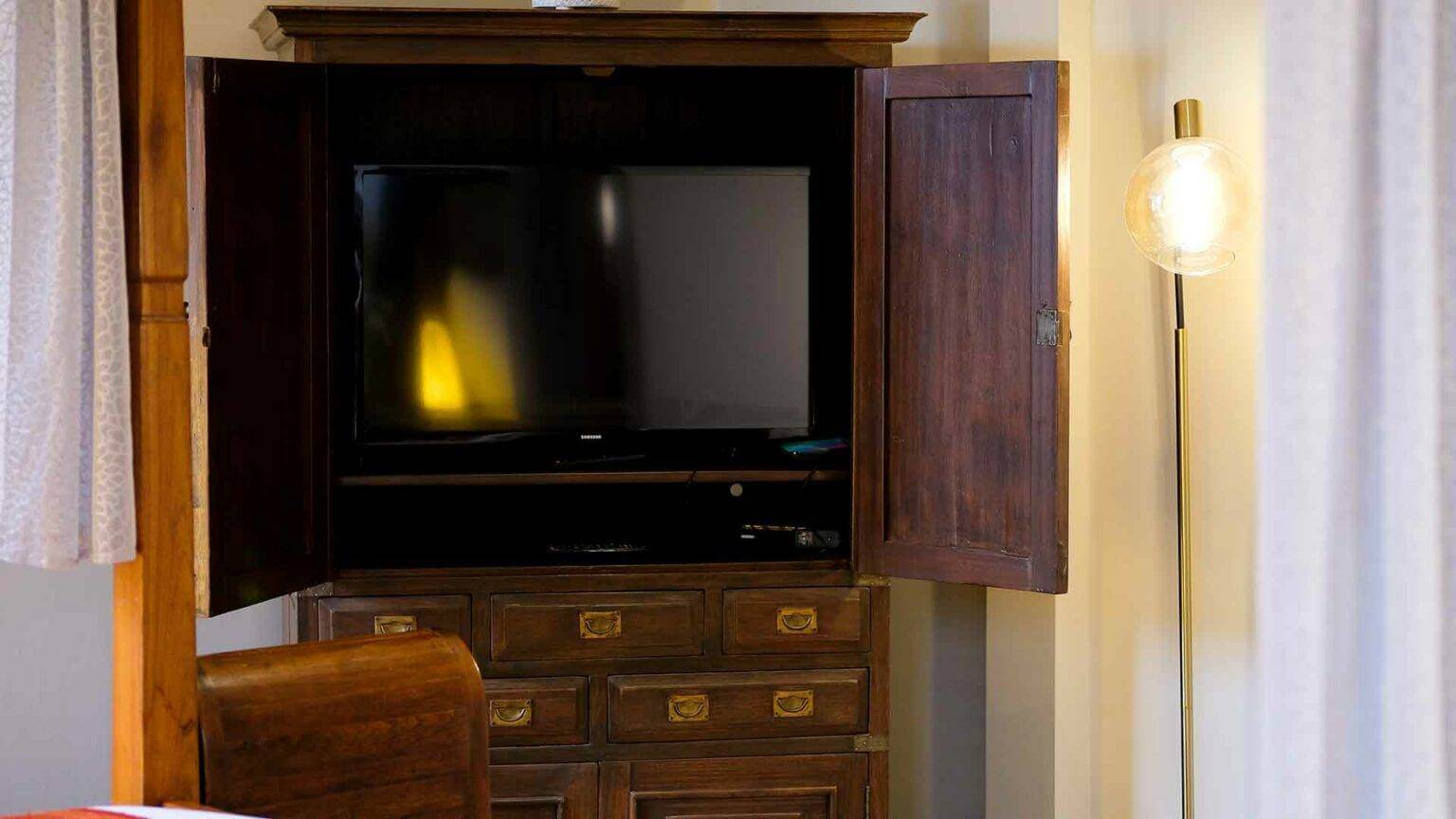 Our rooms - Bedroom TV