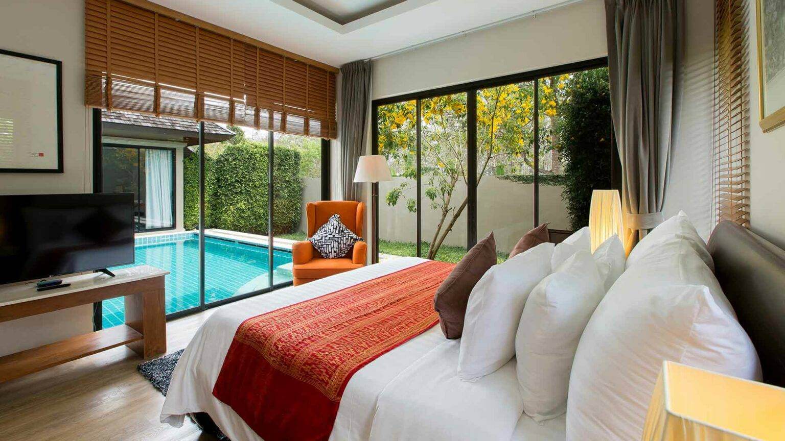 Room with Pool